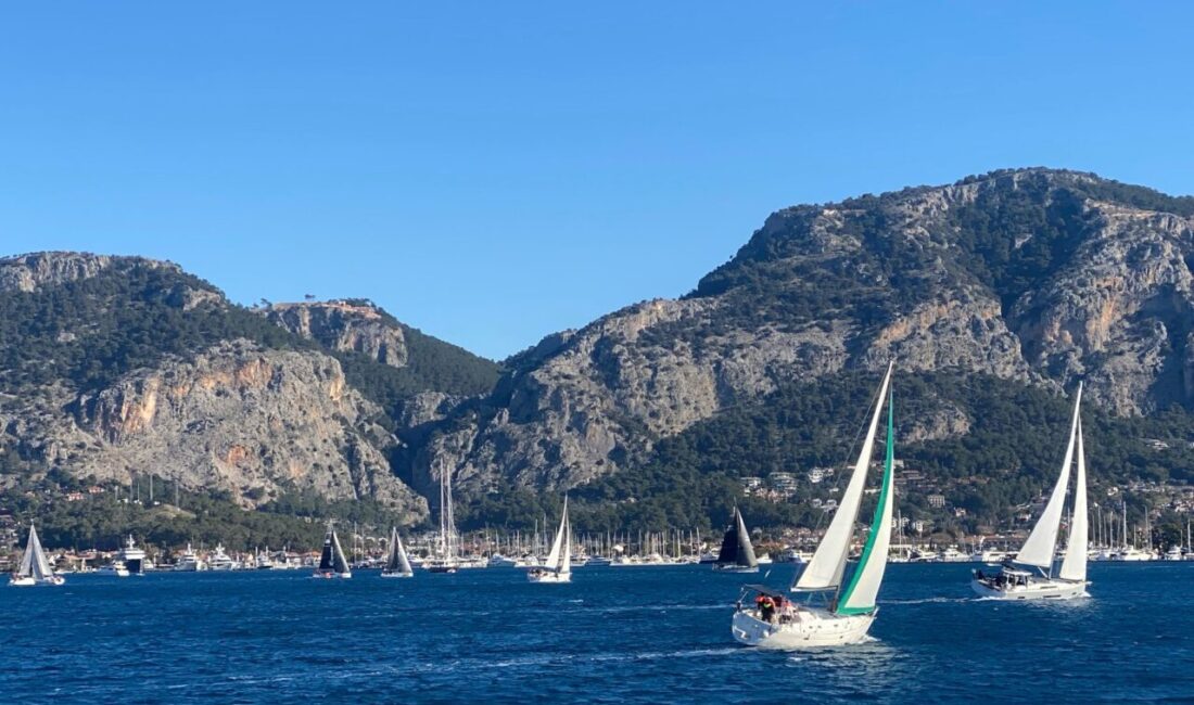 MUĞLA (AA) – Muğla'nın Fethiye ilçesinde düzenlenen Göcek Kış Trofesi