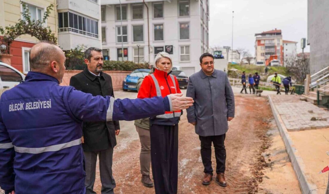 Bilecik Belediye Başkanı Melek Mızrak Subaşı, Fen İşleri Müdürlüğü ekipleri