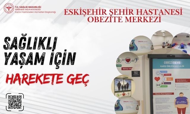 Eskişehir Şehir Hastanesi Obezite Merkezi, sağlıklı beslenme ve yaşam tarzı