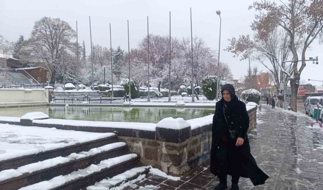 Meteorolojinin uyarıları sonrası Afyonkarahisar’da beklenen kar yağışı sabah erken saatlerde