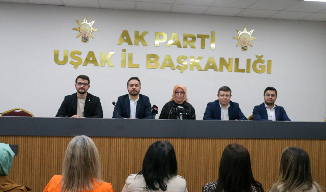 UŞAK (AA) – AK Parti Uşak İl Kadın Kollar Başkanı