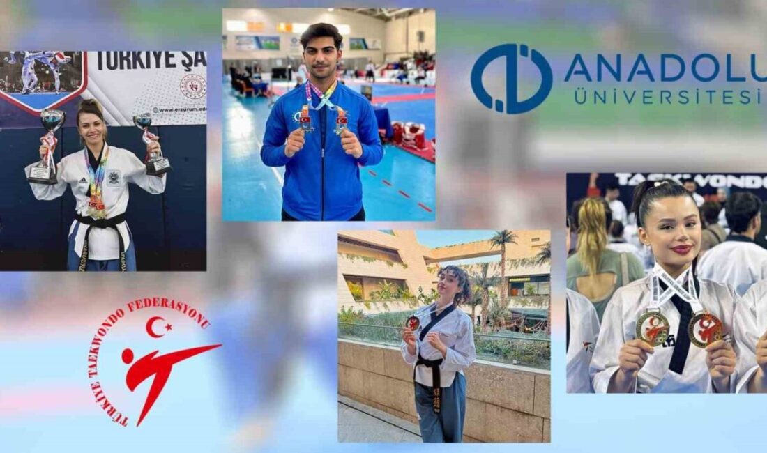 Anadolu Üniversitesi sporcuları, 16-17 Nisan tarihlerinde Estonya’da düzenlenecek Avrupa Taekwondo