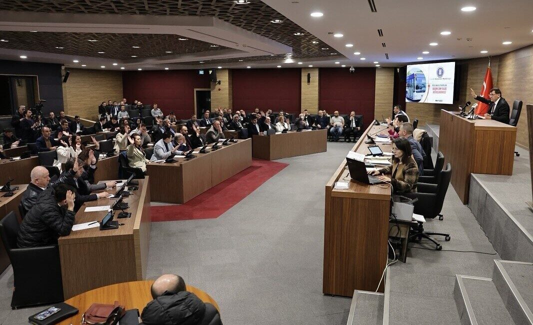Kütahya Belediye Meclisi toplantısı, Belediye Başkanı Eyüp Kahveci başkanlığında yapıldı.