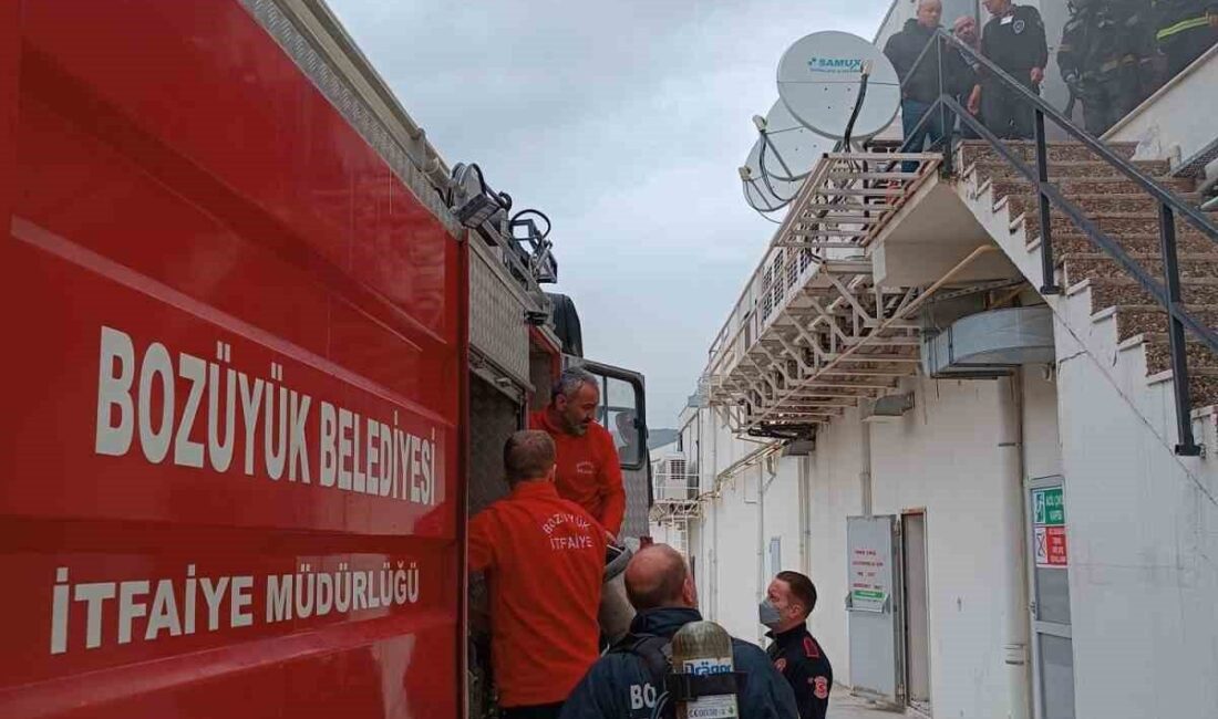 Bilecik’te bir AVM’de çıkan yangın kısa süre içerisinde söndürülürken maddi