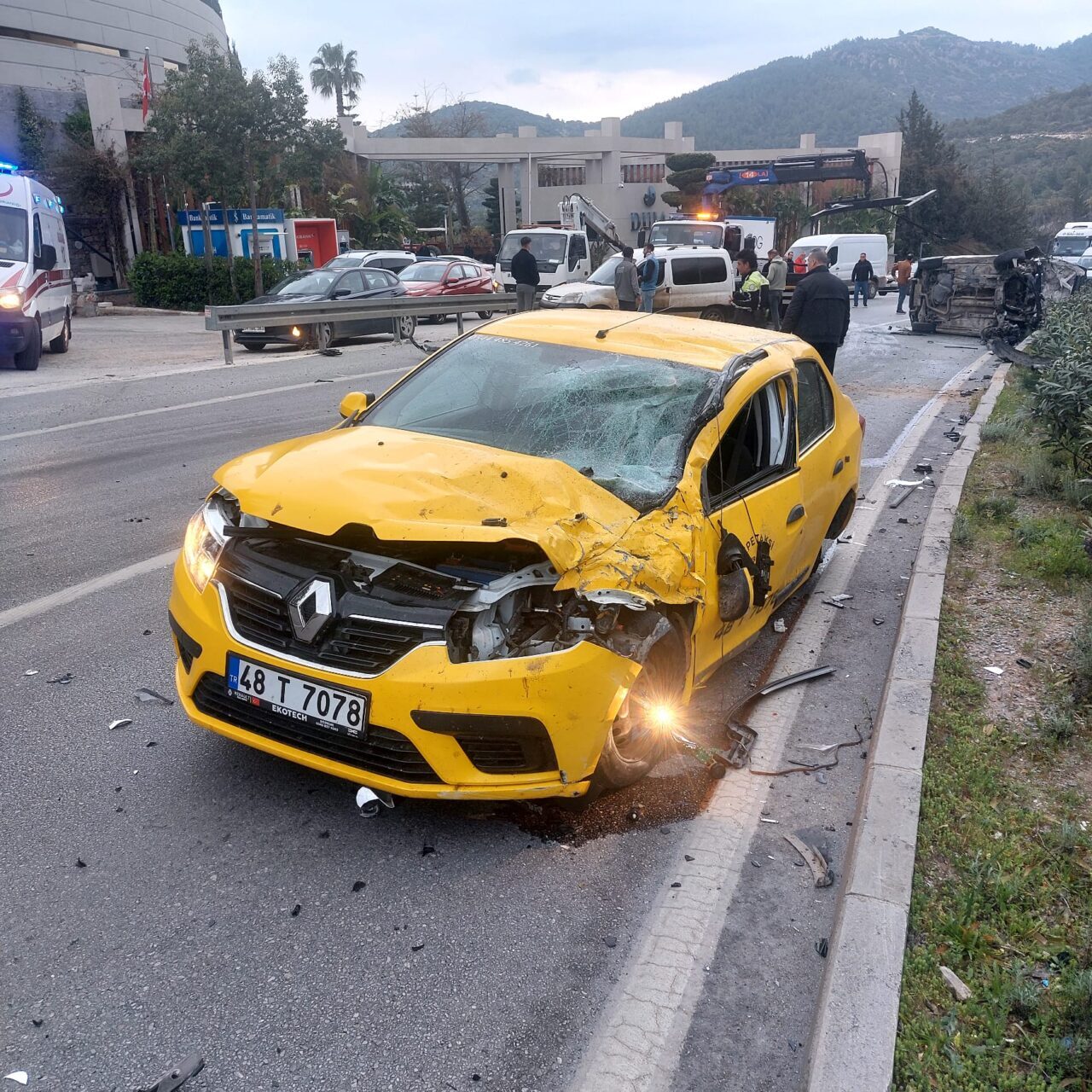 - Kaza anı güvenlik kamerasınca kaydedildi