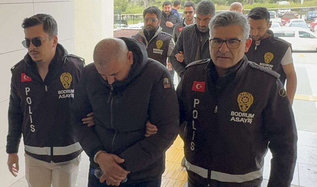 MUĞLA (AA) – Muğla'nın Bodrum ilçesinde bir kişinin iş yerinde
