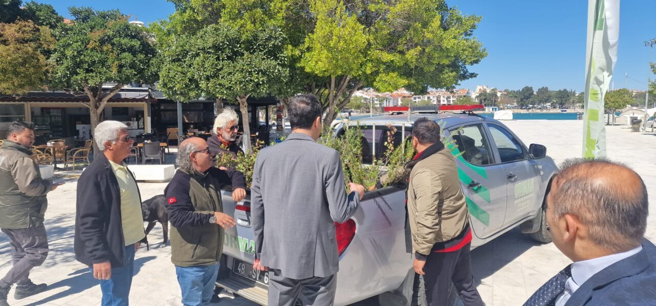 MUĞLA (AA) – Muğla'nın Datça ilçesinde, 21 Mart Dünya Ormancılık