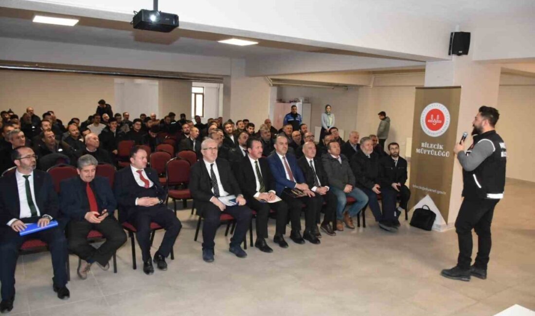 Bilecik İl Müftüsü Ahmet Dilek ve din görevlilerine yönelik ‘Bağımlılıkla