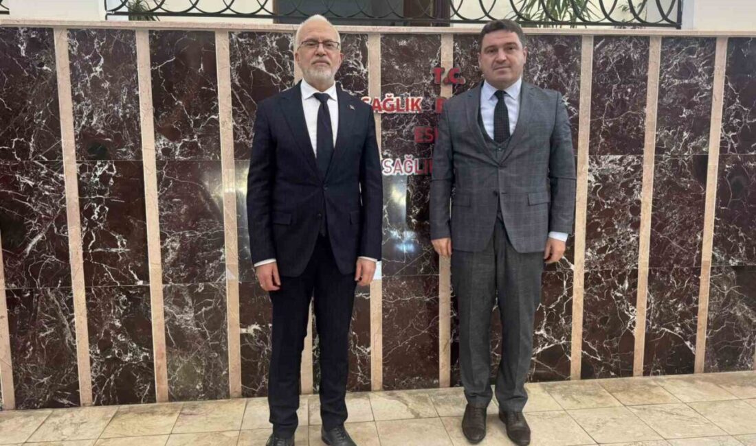 Eskişehir Cumhuriyet Başsavcısı Üzeyir Karakülah, İl Sağlık Müdürü Doç. Dr.