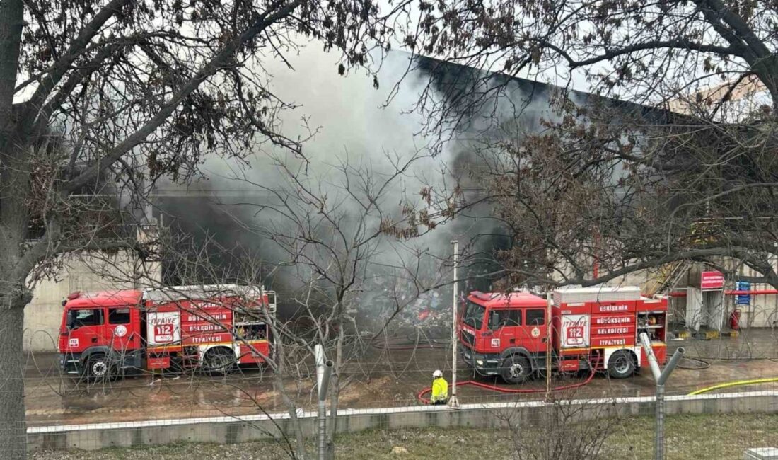 Eskişehir Çukurhisar’da faaliyet gösteren Çimsa Çimento Fabrikası’nda yangın çıktı. Ekiplerin