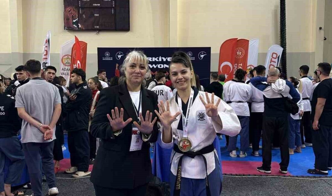 Eskişehir’in altın kızı olarak bilinen taekwondo sporcusu Gülsena Karakuyulu Ertunç,