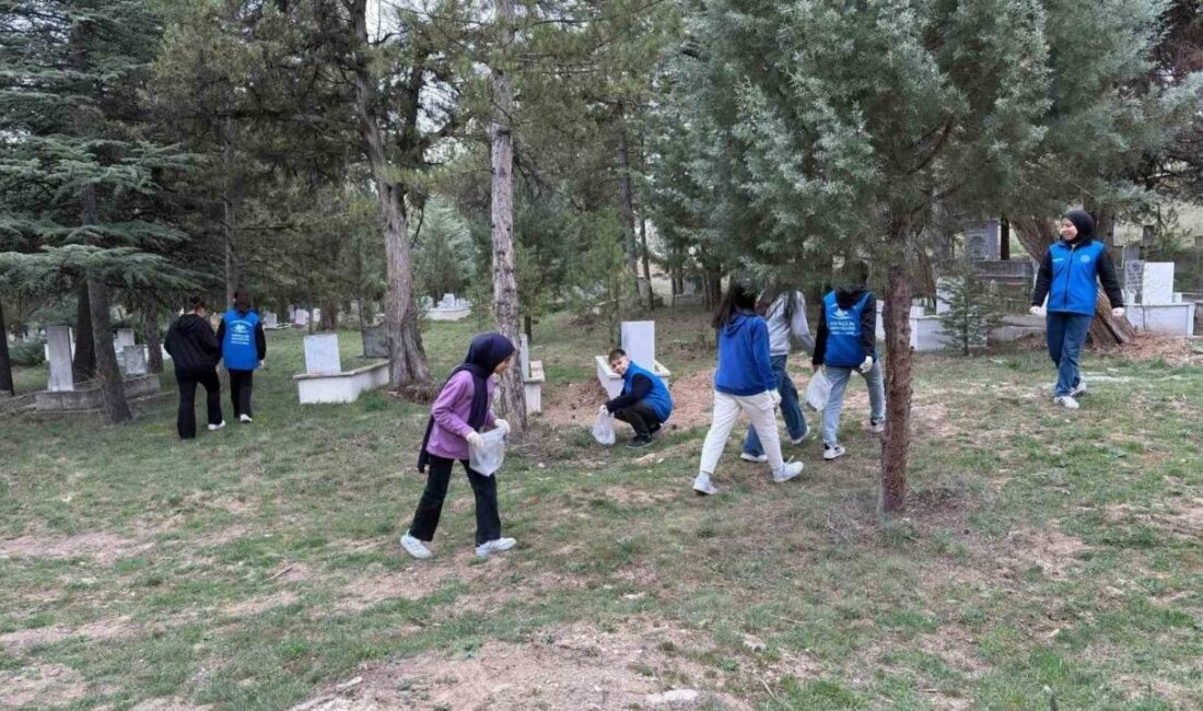 Hisarcık Gençlik ve Spor İlçe Müdürlüğünce “Gönüllüyüz Biz” isimli proje