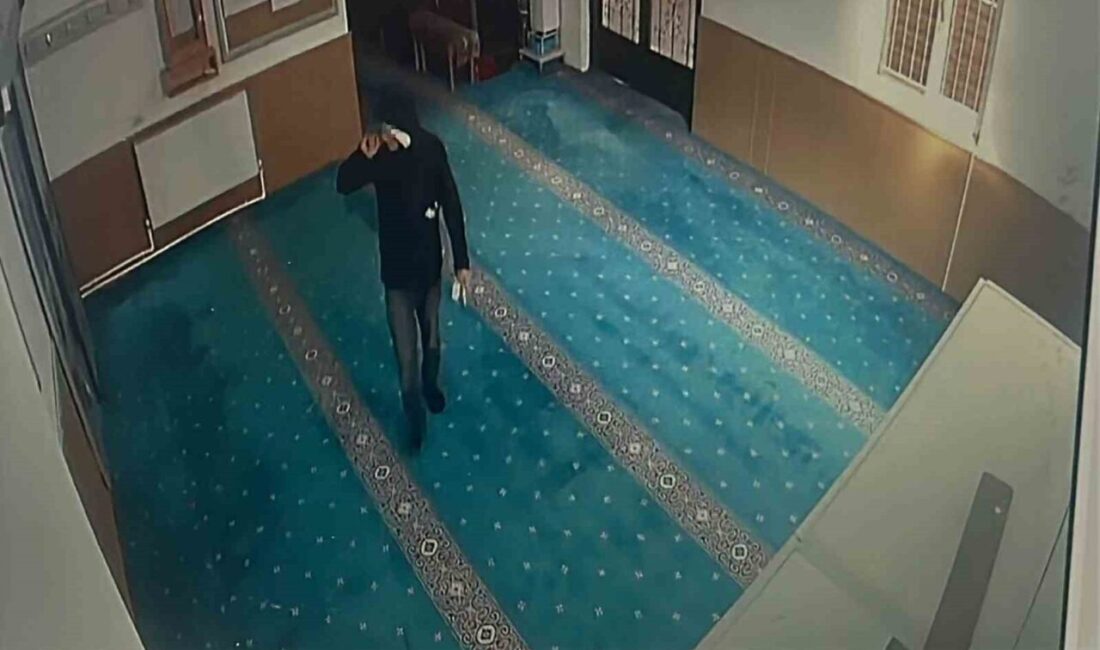 Eskişehir’de bir camide gerçekleşen ilginç hırsızlık olayıyla ilgili İhlas Haber
