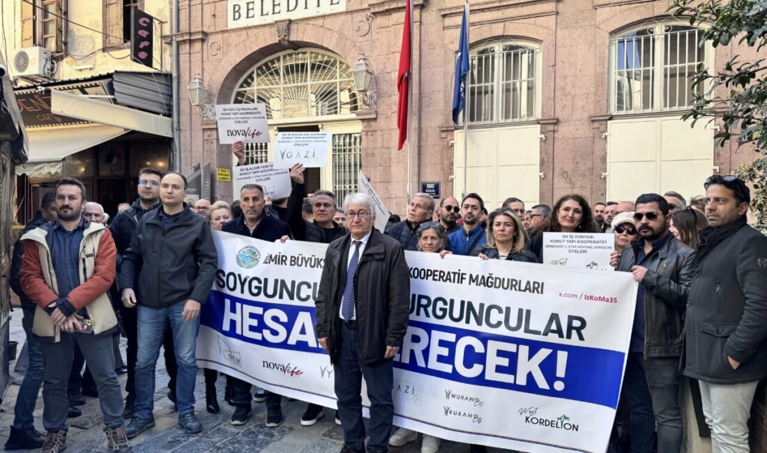 İZMİR (AA) – İzmir Büyükşehir Belediyesinin kendilerini mağdur ettiğini ileri