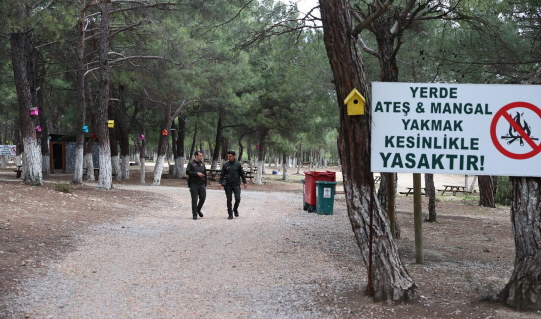 İZMİR (AA) – İzmir'de yangınlara karşı teyakkuz halinde olan Orman