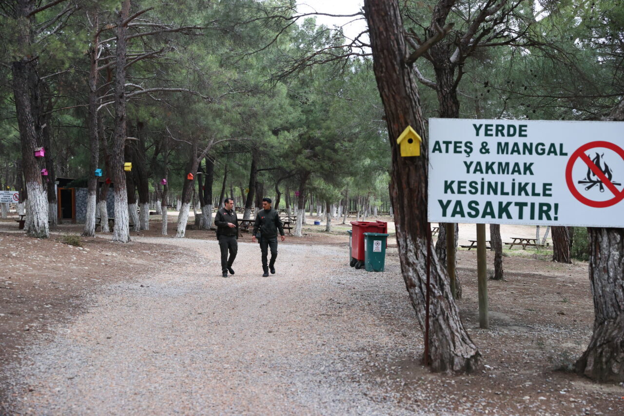 İZMİR (AA) – İzmir'de yangınlara karşı teyakkuz halinde olan Orman