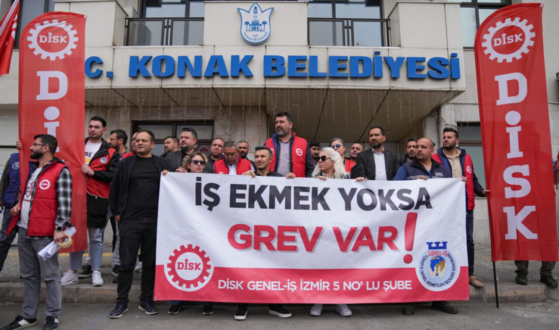 İZMİR (AA) – DİSK'e bağlı Genel-İş İzmir şubeleri, toplu iş