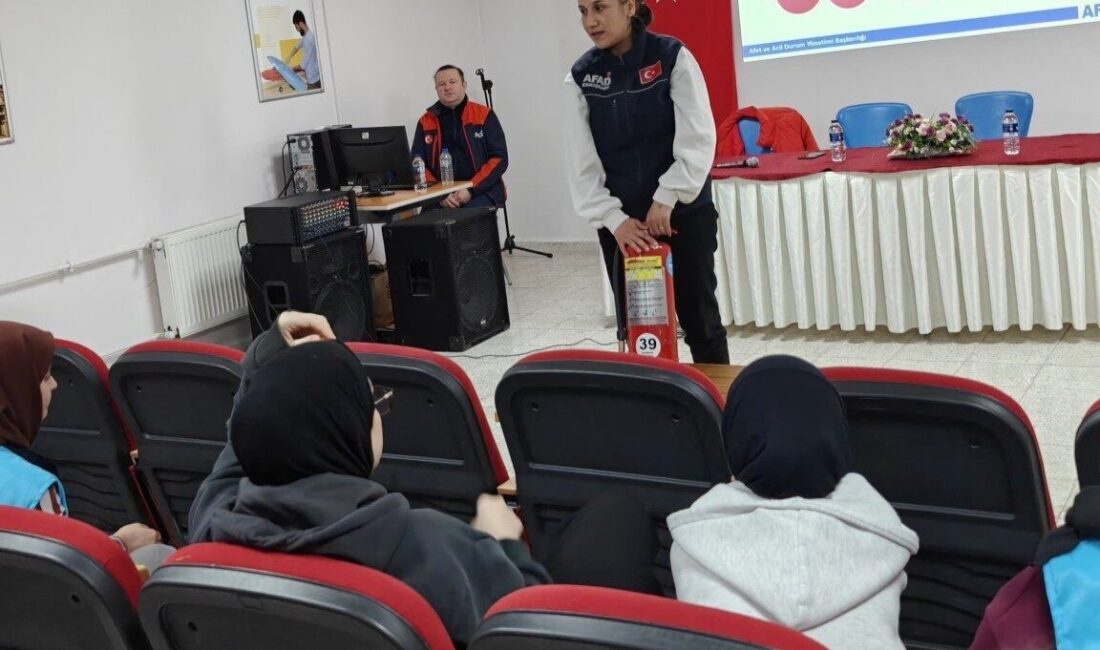 Eskişehir’de İl Afet ve Acil Durum Müdürlüğü (AFAD) ekiplerince Eskişehir