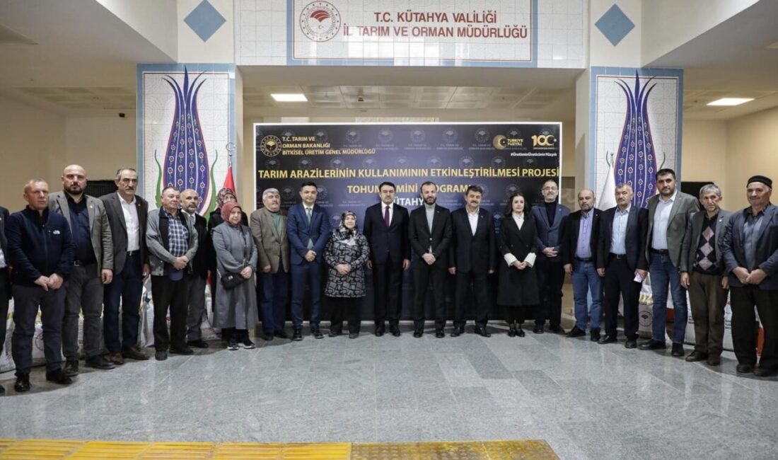 Kütahya Valisi Musa Işın, tarım sektörüne yapılan desteklerin sadece üretimi