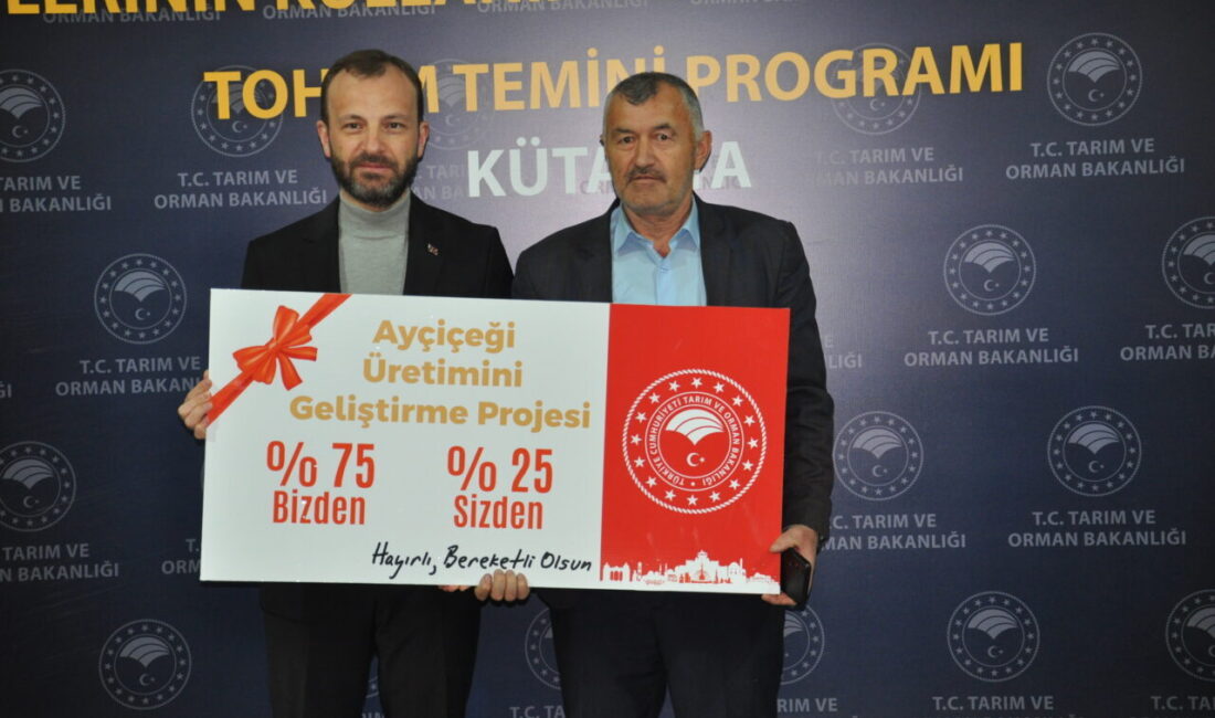 KÜTAHYA (AA) – Kütahya’da, Tarım ve Orman Bakanlığı tarafından yürütülen