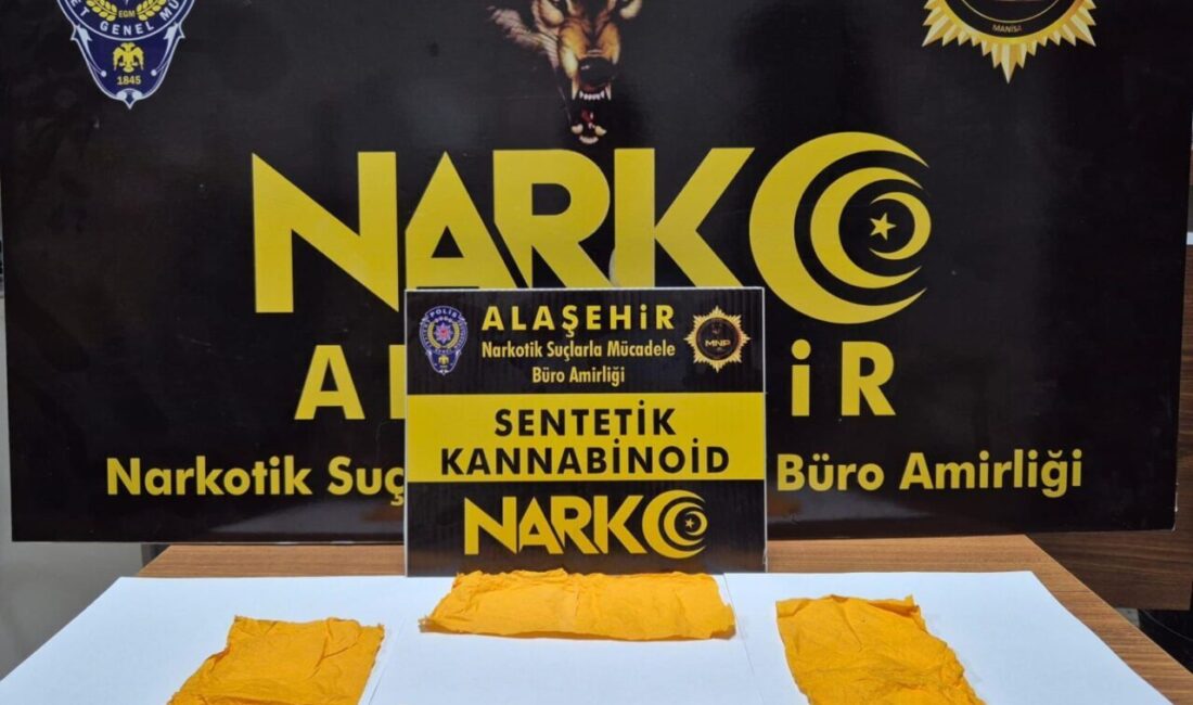MANİSA (AA) – Manisa'da uyuşturucu ticareti yaptığı iddiasıyla gözaltına alınan