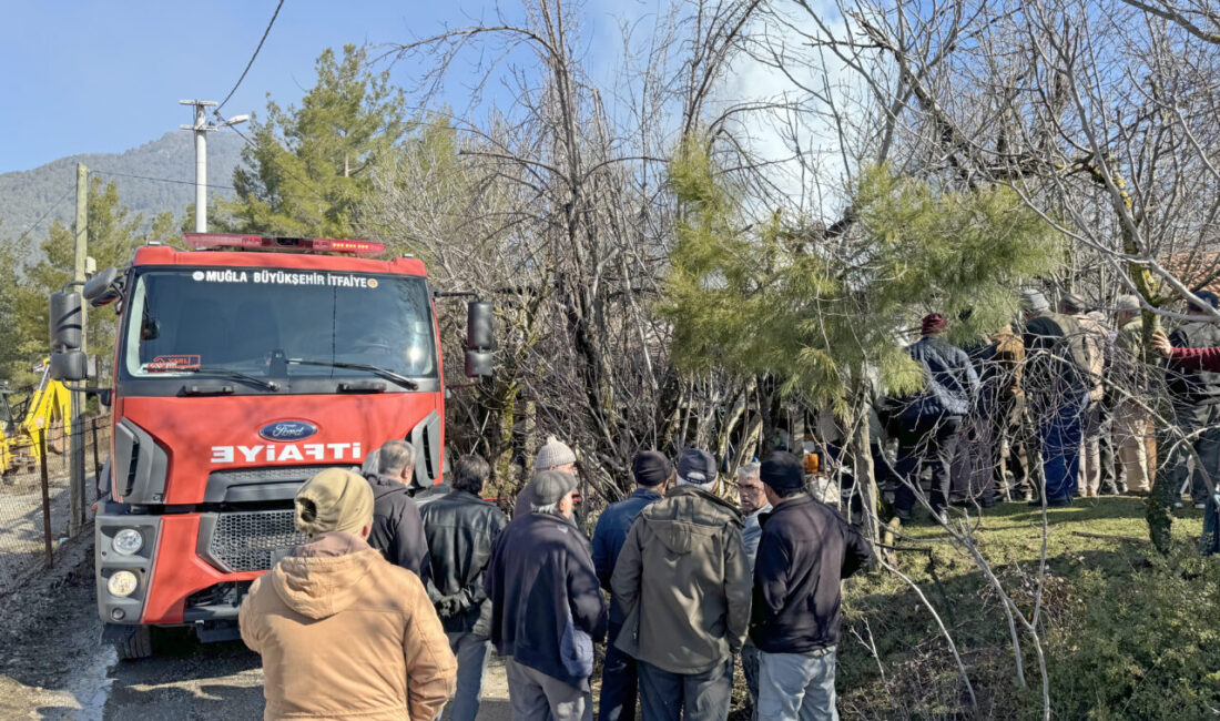 MUĞLA (AA) – Muğla'nın Fethiye ilçesinde evde çıkan yangında karı