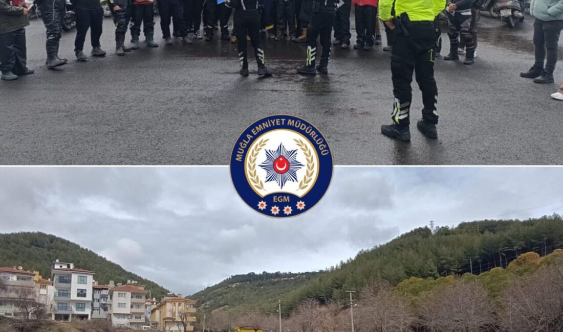 MUĞLA (AA) – Trafik kazalarının önlenmesi ve sürücülerin bilgilendirilmesi amacıyla