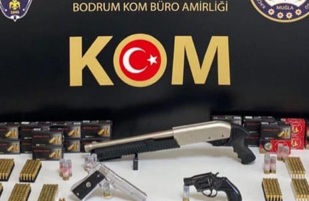 MUĞLA (AA) – Muğla'da düzenlenen silah kaçakçılığı operasyonunda gözaltına alınan