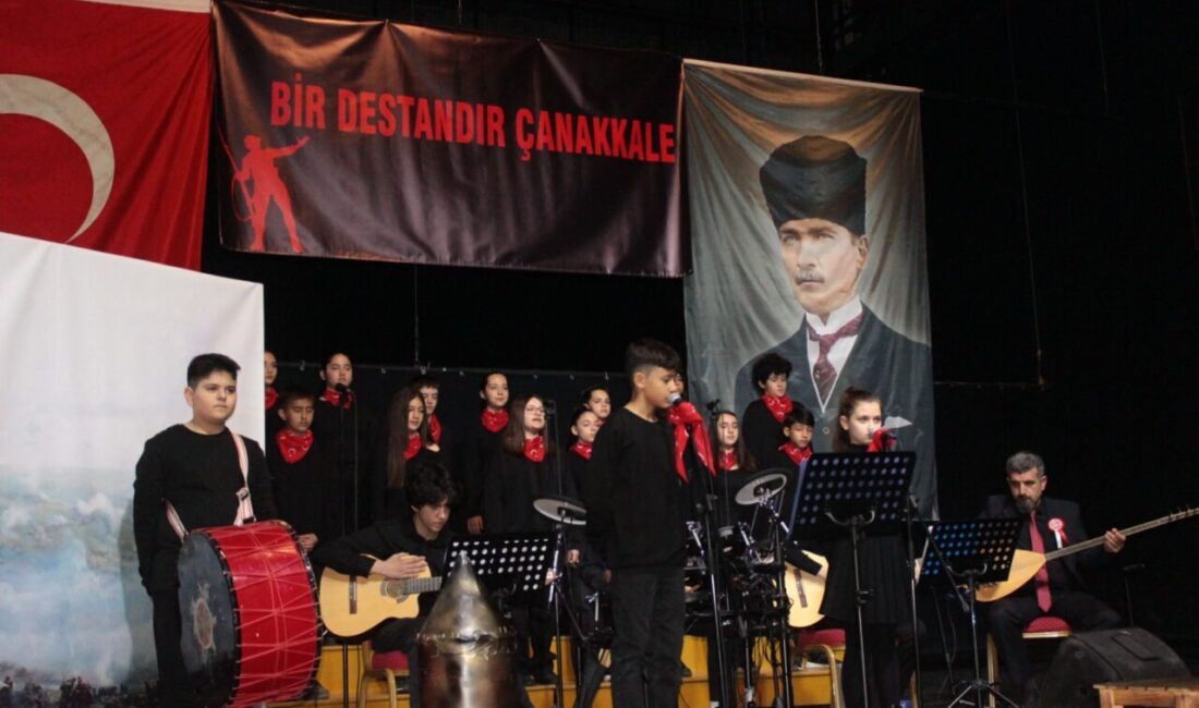 İZMİR (AA) – İzmir'in Ödemiş ilçesinde 18 Mart Şehitleri Anma