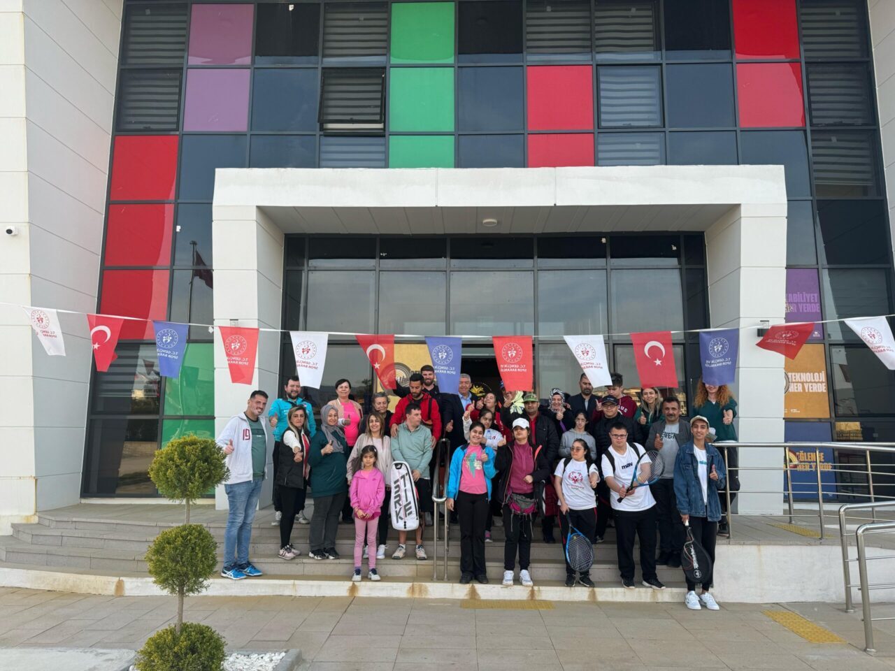 ANKARA (AA) – Türkiye Özel Sporcular Spor Federasyonu Tenis Milli