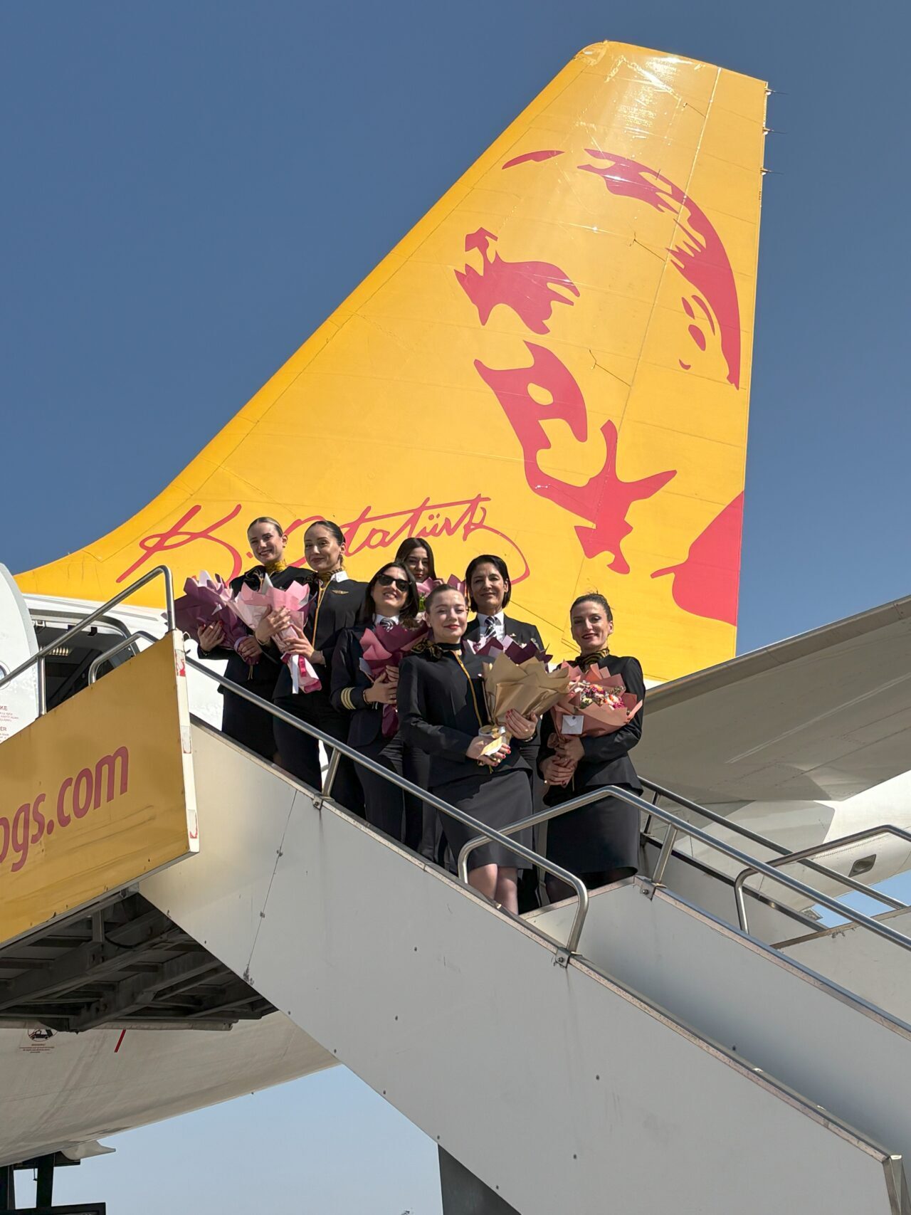 İSTANBUL (AA) – Pegasus Hava Yolları, 8 Mart Dünya Kadınlar