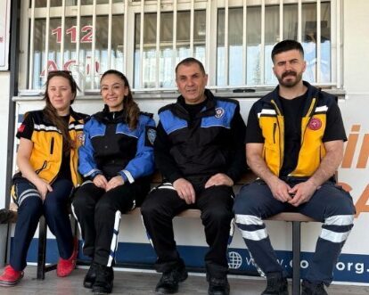 Eskişehir’de polis ekiplerince 14 Mart Tıp Bayramı’nı nedeniyle sağlık kuruluşları