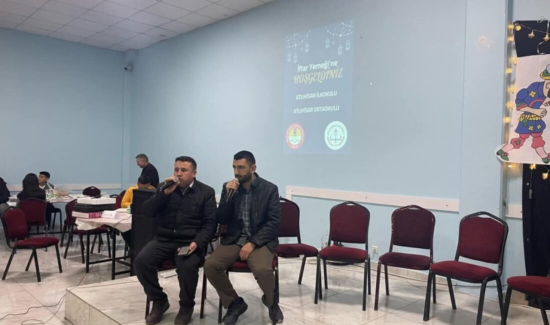 Afyonkarahisar’ın Şuhut ilçesine bağlı Atlıhisar Köyü Ortaokulu tarafından Ramazan ayı