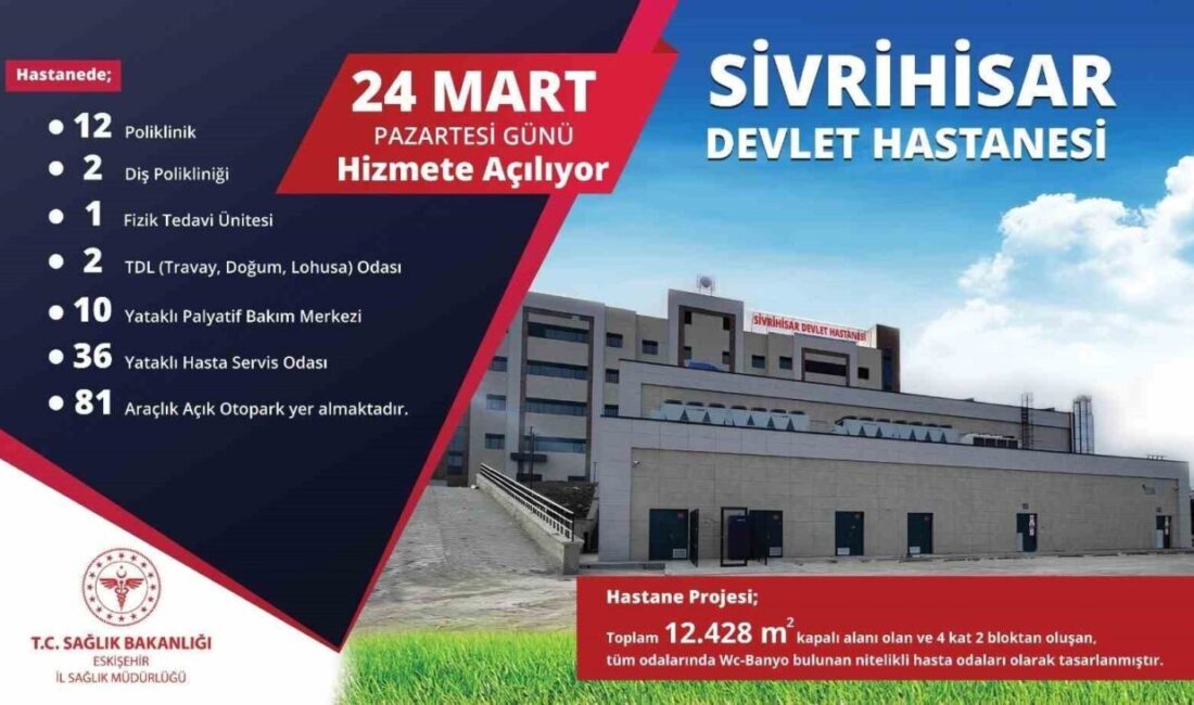 Eskişehir İl Sağlık Müdürü Doç. Dr. Yaşar Bildirici, Sivrihisar Devlet