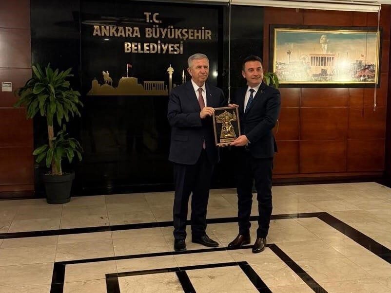Sivrihisar Belediye Başkanı Habil Dökmeci ve Ankara Büyükşehir Belediye Başkanı