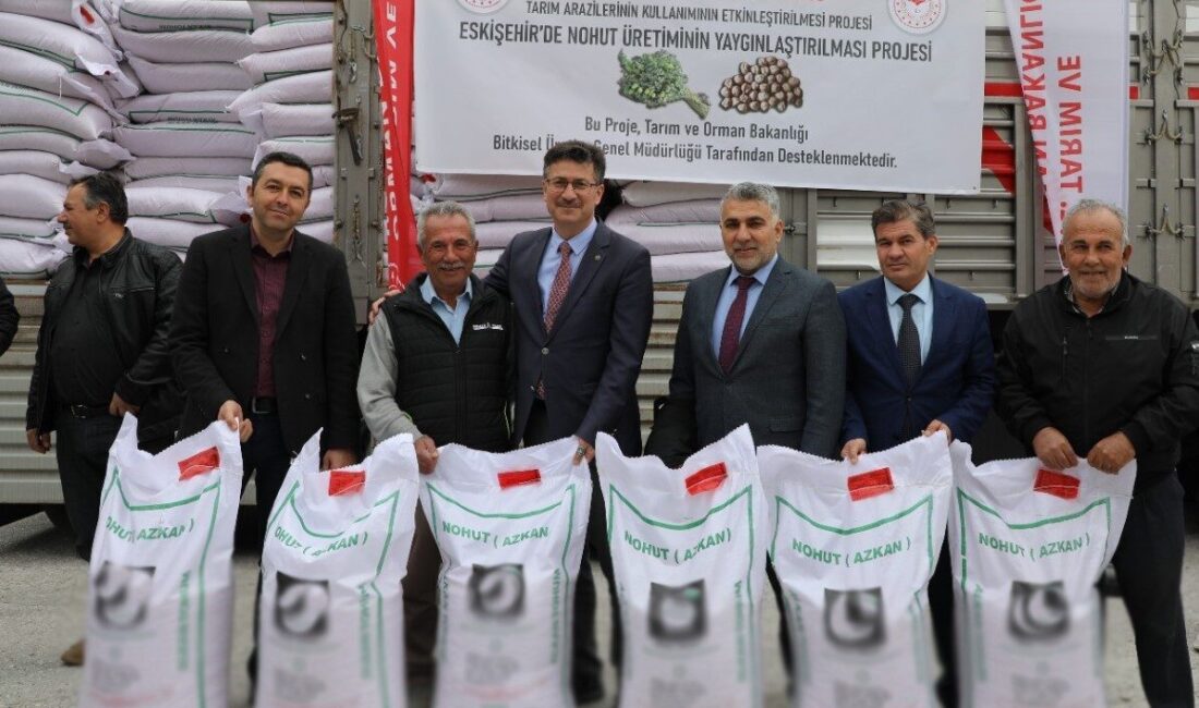 Eskişehir’de Tarım ve Orman Bakanlığı tarafından yürütülen proje kapsamında, nadasa