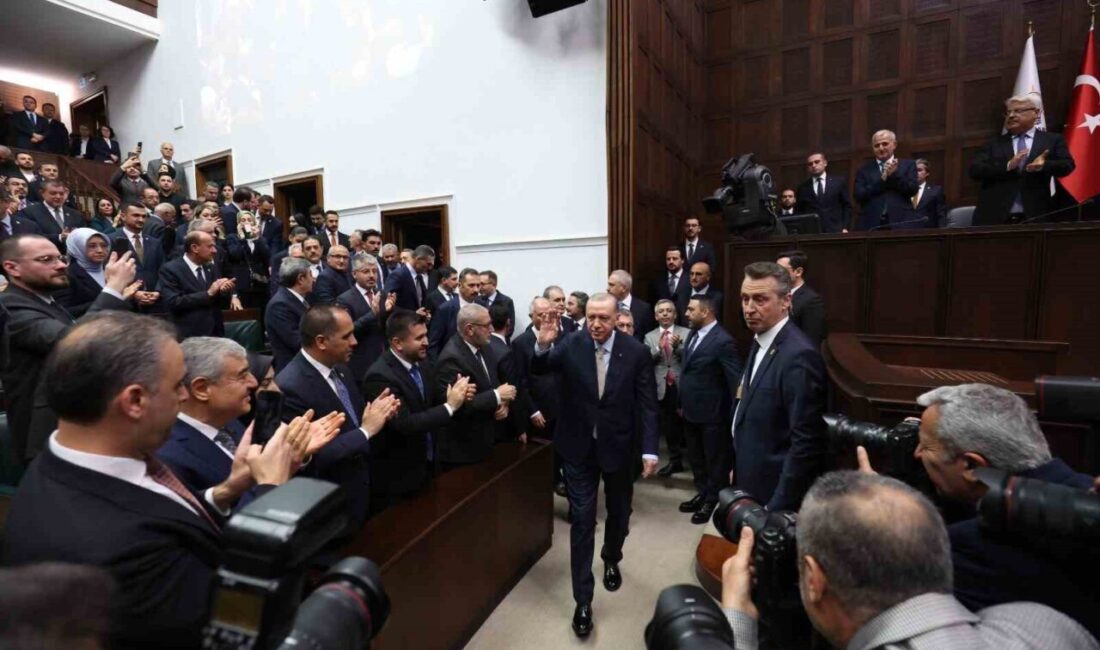 TBMM’de, Cumhurbaşkanı ve AK Parti Genel Başkanı Recep Tayyip Erdoğan’ın