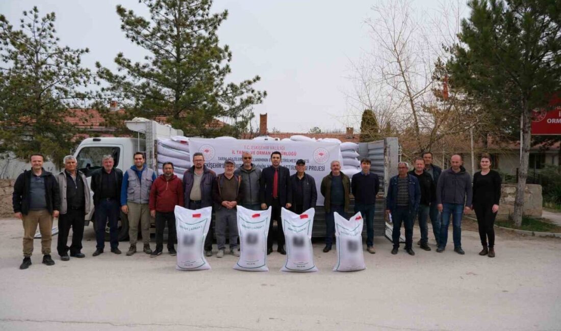 Eskişehir İl Tarım ve Orman Müdürlüğü ekipleri Çifteler, Mahmudiye ve
