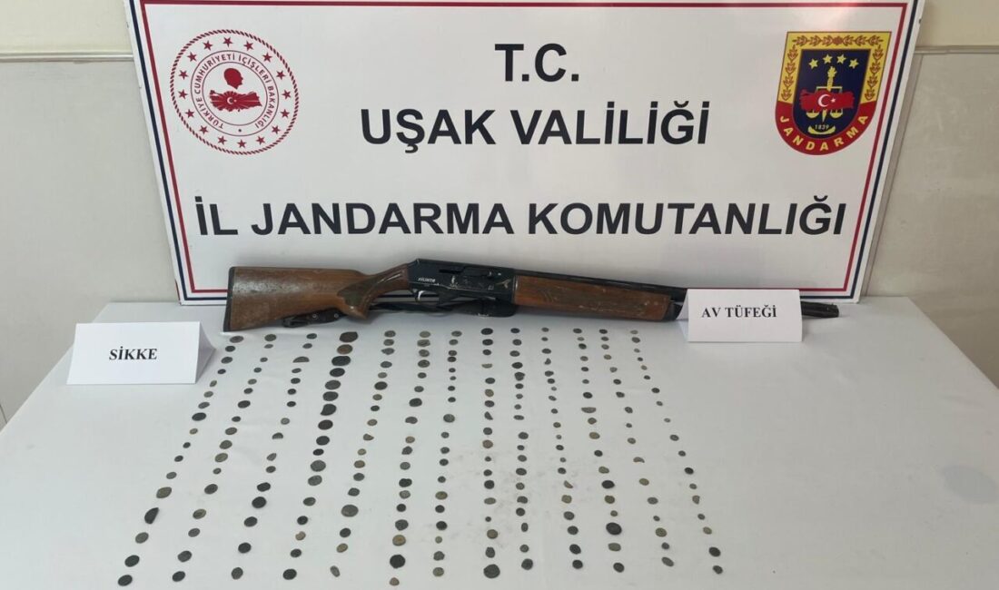 UŞAK (AA) – Uşak'ın Banaz ilçesinde tarihi eser olduğu değerlendirilen