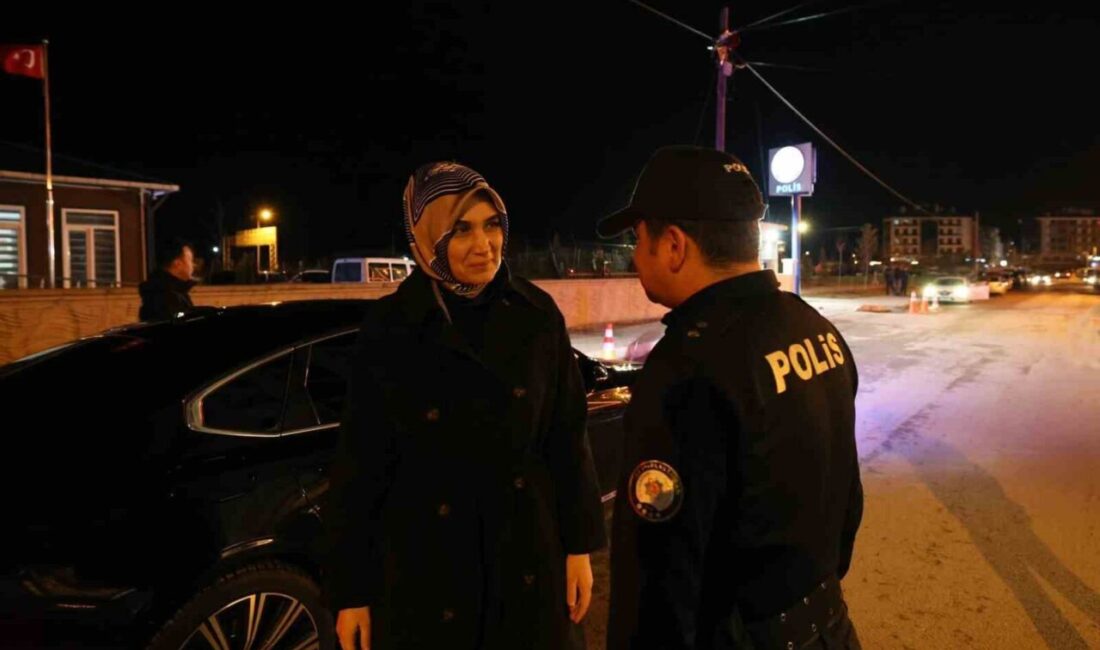 Afyonkarahisar Valisi Doç. Dr. Kübra Güran Yiğitbaşı, Erenler Polis Noktasını