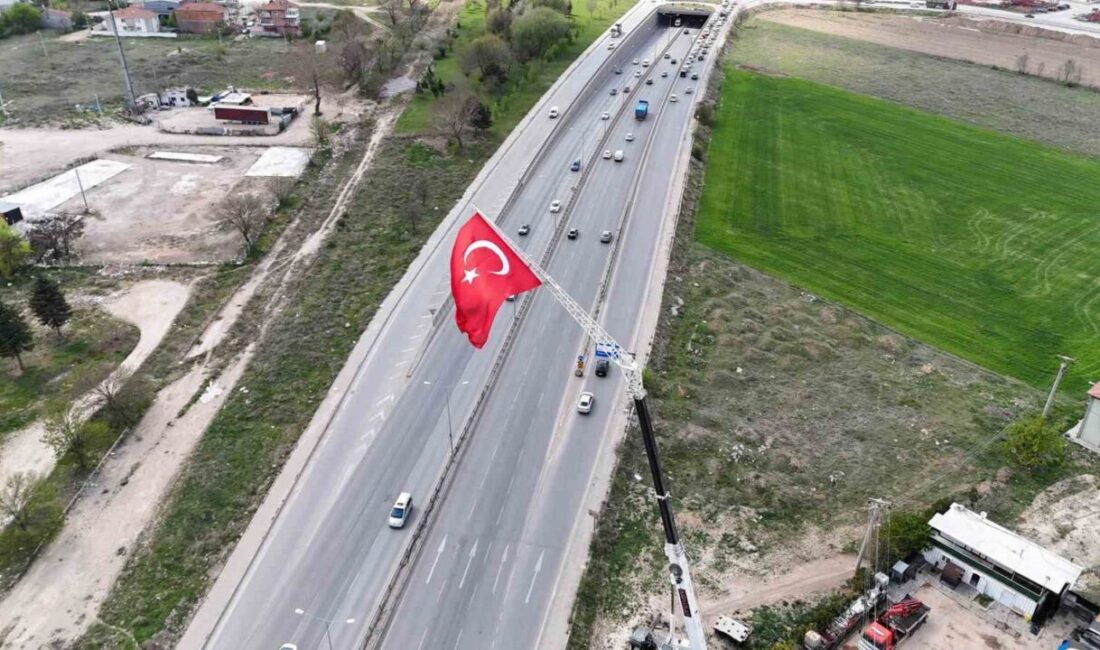 Eskişehir’de vinç kiralama işletmeciliği yapan bir kişinin, 23 Nisan Ulusal
