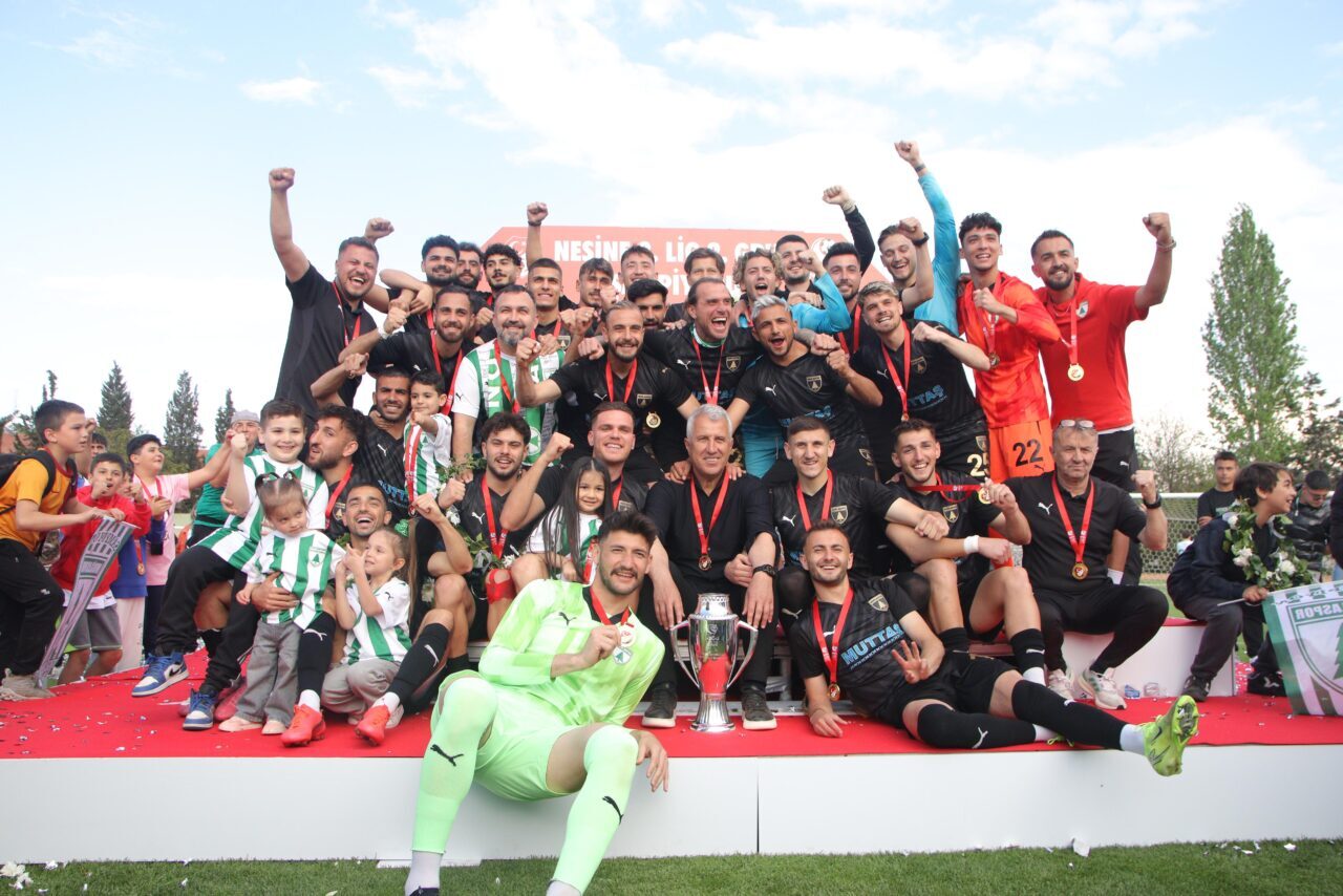 MUĞLA (AA) – TFF 3. Lig 2. Grup’ta sezonu şampiyon