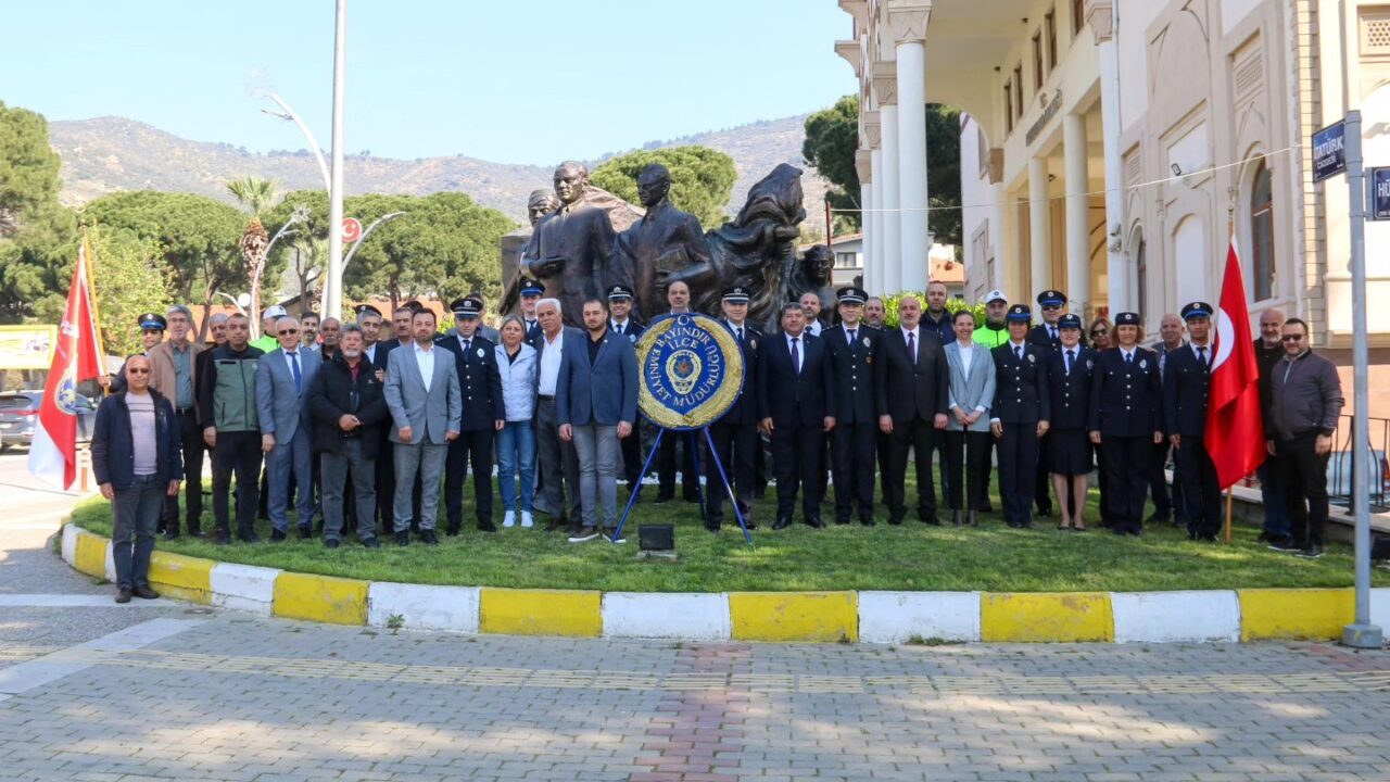 İZMİR (AA) – İzmir'in Bayındır ilçesinde Türk Polis Teşkilatının 180.