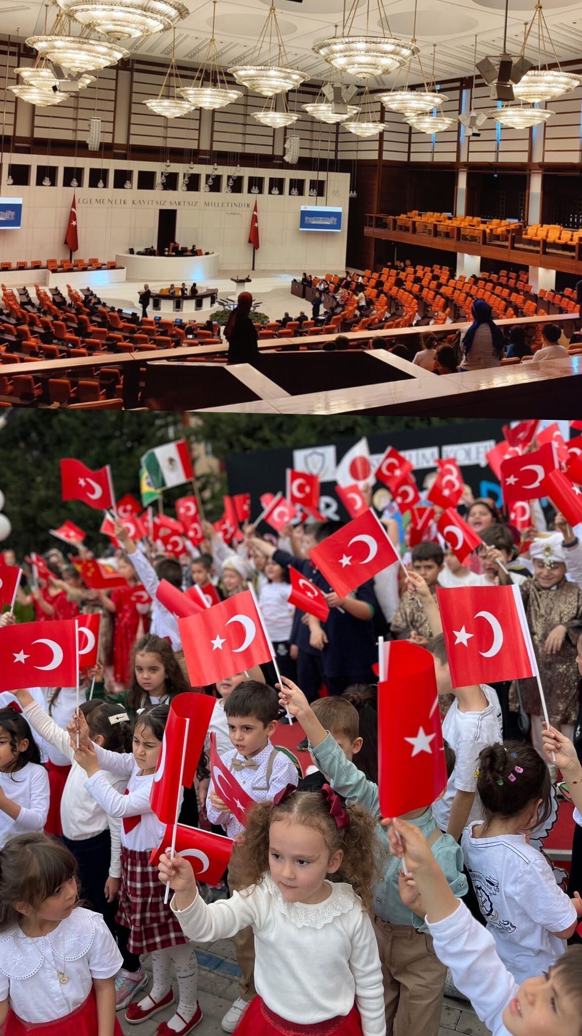 İSTANBUL (AA) – Buse Bilim Koleji, 23 Nisan Ulusal Egemenlik