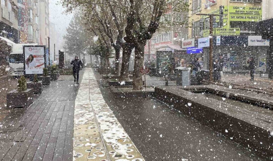 Eskişehir kent merkezinde birkaç gündür devam eden soğuk havanın ardından