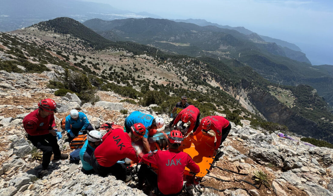 MUĞLA (AA) – Muğla'nın Fethiye ilçesinde düşen yamaç paraşütündeki pilot