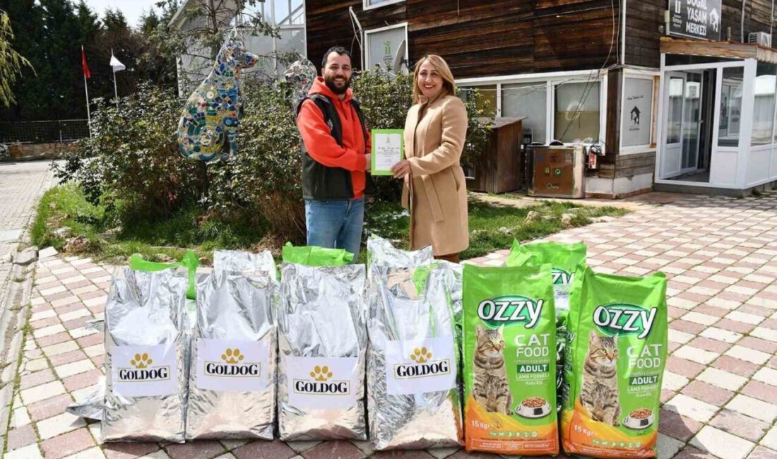 Eskişehir Tepebaşı Belediyesi Doğal Yaşam Merkezi bünyesinde bulunan sokak hayvanlarına,