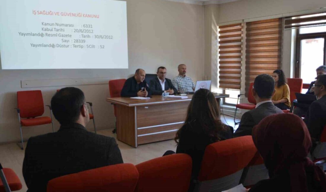 Tüm kamu kurum ve kuruluşlarında zorunlu hale gelen İş Sağlığı