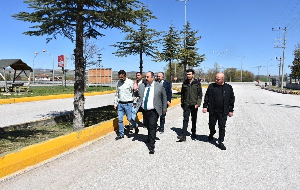 Eskişehir İnönü Belediyesi, ilçeyi daha modern ve estetik bir görünüme