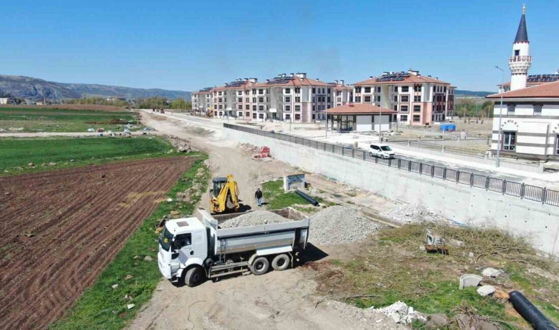 İnönü’de, Ziraat Odası ve Çiftçi Malları Koruma Başkanlığı’ndan gelen yol